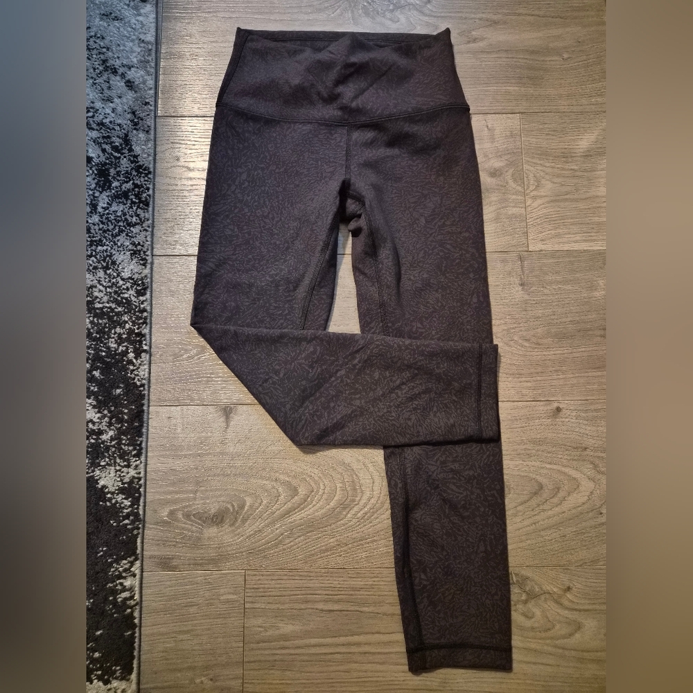 Lululemon Wunder Train High Rise 23” Crunch Black